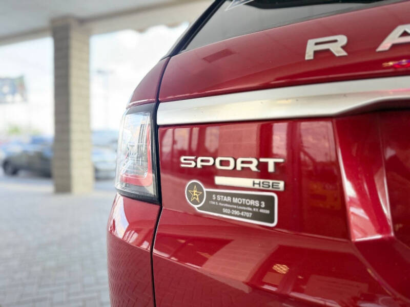 2018 Land Rover Range Rover Sport HSE