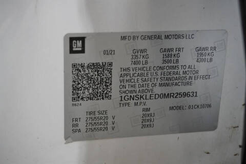 2021 Chevrolet Tahoe Police