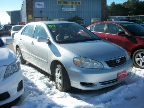 2007 Toyota Corolla for sale at Lloyds Auto Sales & SVC in Sanford ME