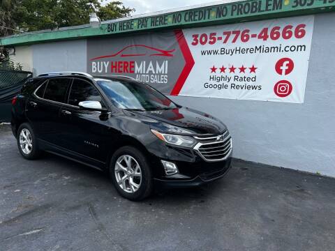 2018 Chevrolet Equinox for sale at Buy Here Miami Auto Sales in Miami FL