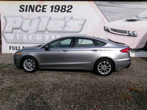 2020 Ford Fusion for sale at Pyles Auto Sales in Kittanning PA