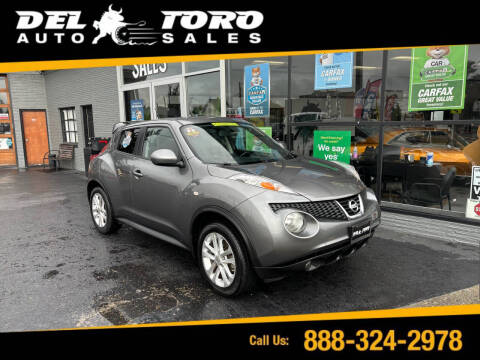 2014 Nissan JUKE for sale at DEL TORO AUTO SALES in Auburn WA