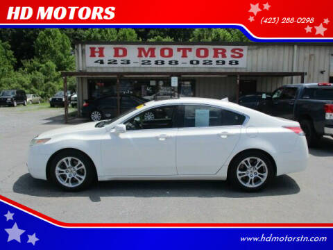 2010 Acura TL for sale at HD MOTORS in Kingsport TN
