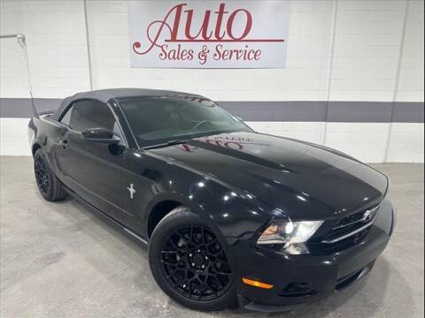 2010 Ford Mustang for sale at Auto Sales & Service Wholesale in Indianapolis IN
