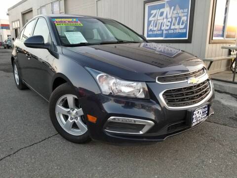 2015 Chevrolet Cruze for sale at Zion Autos LLC in Pasco WA