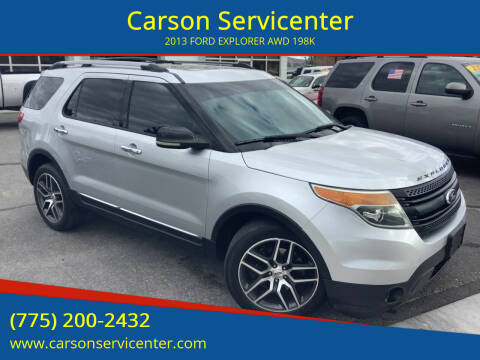 2013 Ford Explorer for sale at Carson Servicenter in Carson City NV