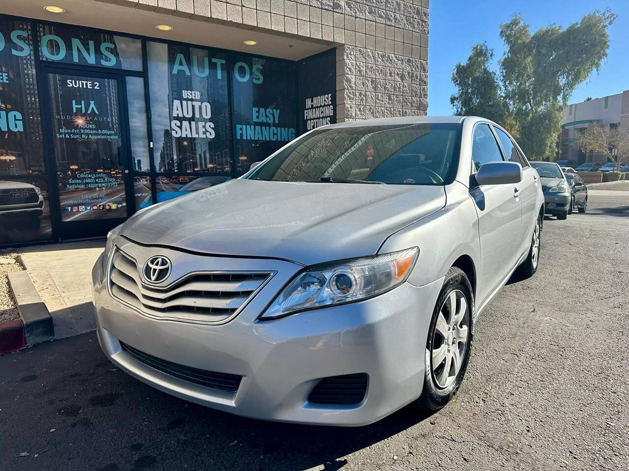 2011 Toyota Camry for sale at HUDSONS AUTOS in Gilbert, AZ