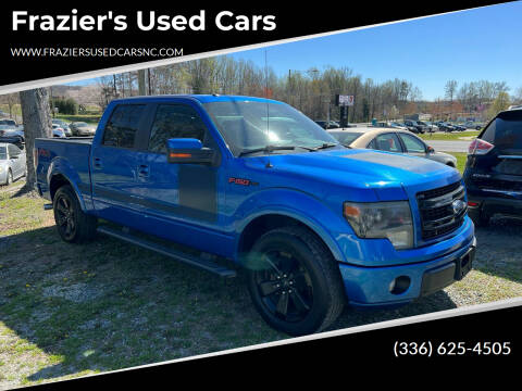 2013 Ford F-150 for sale at Frazier's Used Cars in Asheboro NC