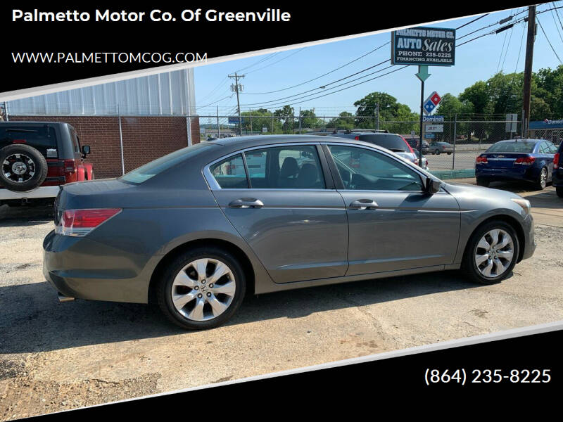 2010 Honda Accord for sale at Palmetto Motor Co. of Greenville in Greenville SC