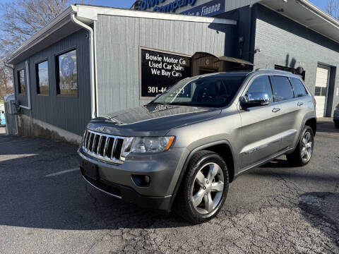 2012 Jeep Grand Cherokee for sale at Bowie Motor Co in Bowie MD