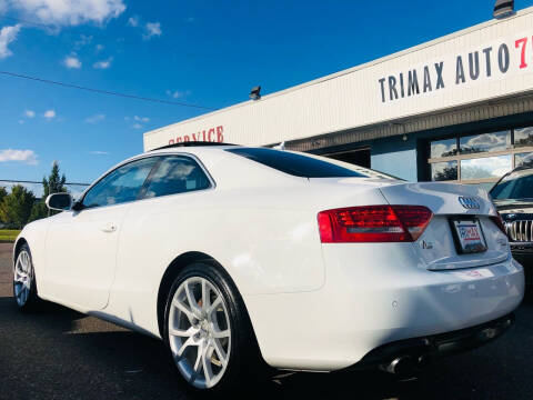 2012 Audi A5 for sale at Trimax Auto Group in Norfolk VA