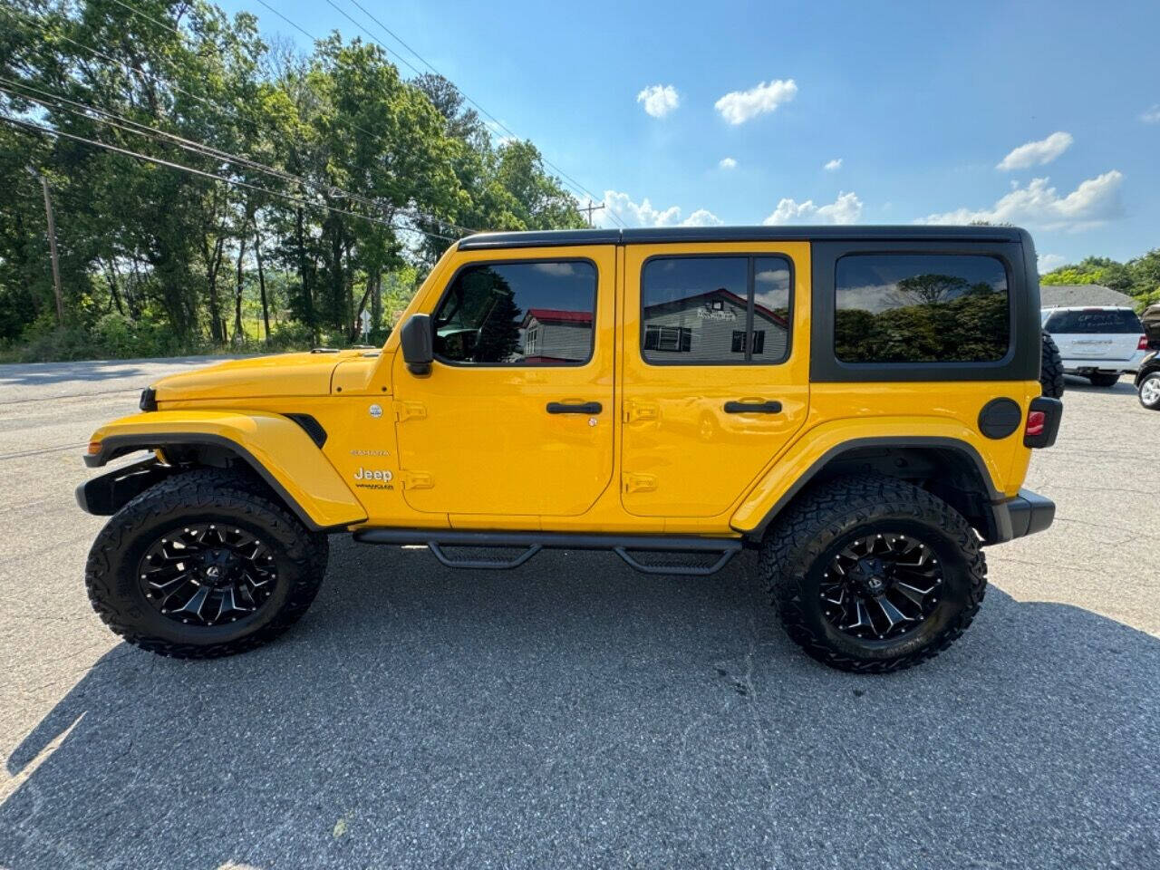 2019 Jeep Wrangler Unlimited for sale at JNF Motors in Mount Holly, NC