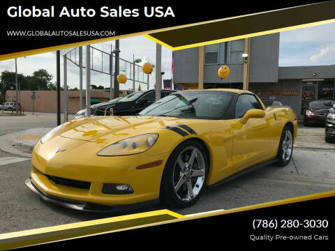 2008 Chevrolet Corvette for sale at Global Auto Sales USA in Miami FL