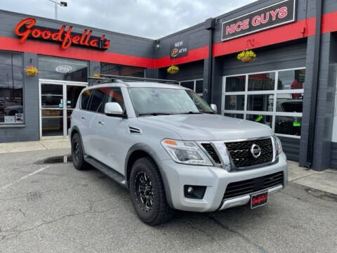 2018 Nissan Armada for sale at Goodfella's  Motor Company in Tacoma WA