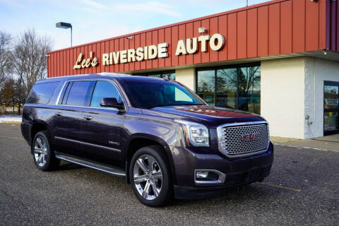 2017 GMC Yukon XL for sale at Lee's Riverside Auto in Elk River MN