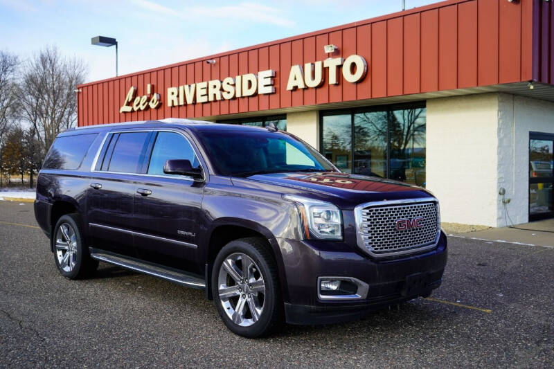 2017 GMC Yukon XL for sale at Lee's Riverside Auto in Elk River MN