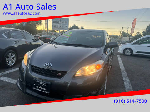 2009 Toyota Matrix for sale at A1 Auto Sales in Sacramento CA