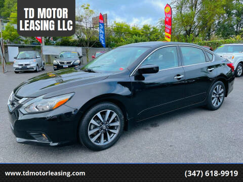 2016 Nissan Altima for sale at TD MOTOR LEASING LLC in Staten Island NY