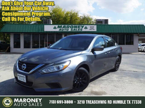 2018 Nissan Altima for sale at Maroney Auto Sales in Humble TX