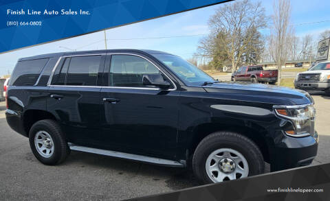 2015 Chevrolet Tahoe for sale at Finish Line Auto Sales Inc. in Lapeer MI