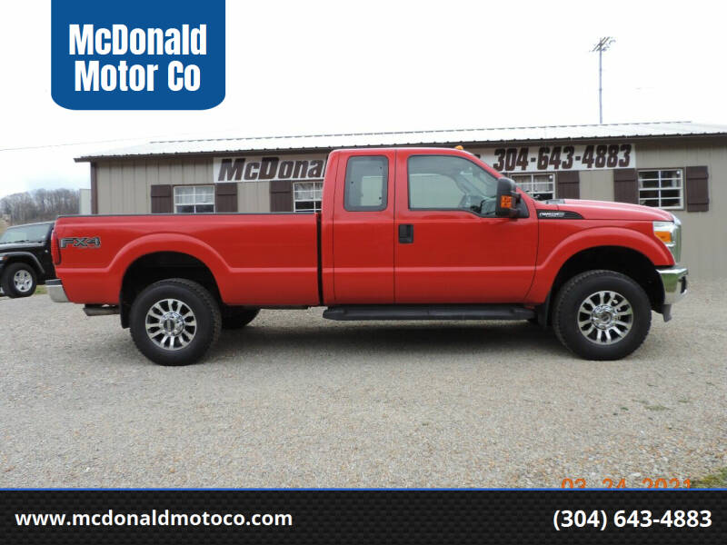 2016 Ford F-250 Super Duty for sale at McDonald Motor Co in Harrisville WV