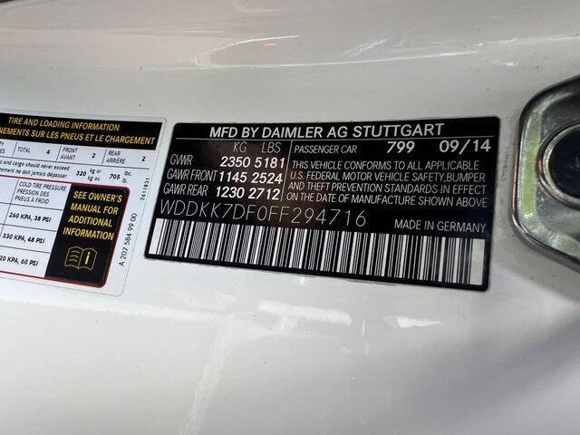 2015 Mercedes-Benz E-Class E 550