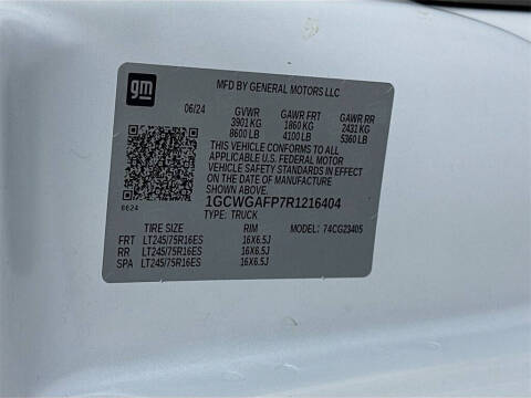 2024 Chevrolet Express 2500