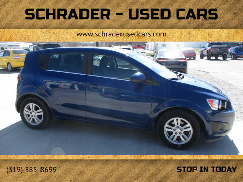 2014 Chevrolet Sonic for sale at Schrader - Used Cars in Mount Pleasant IA