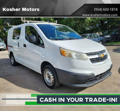 2016 Chevrolet City Express for sale at Kosher Motors in Hollywood FL