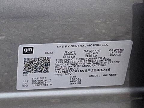 2023 Chevrolet Traverse LT Cloth