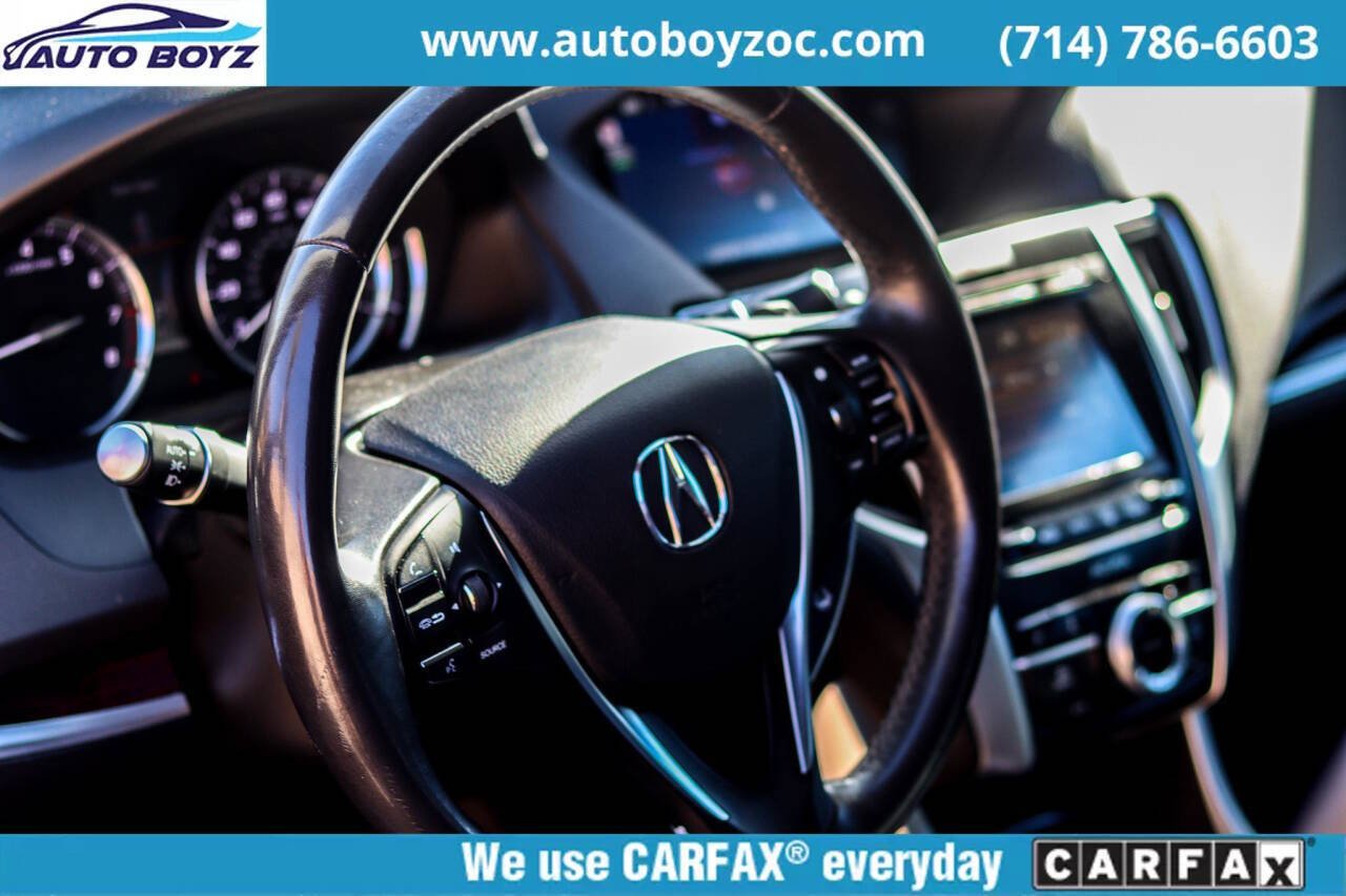 2015 Acura TLX for sale at Auto Boyz in Garden Grove, CA