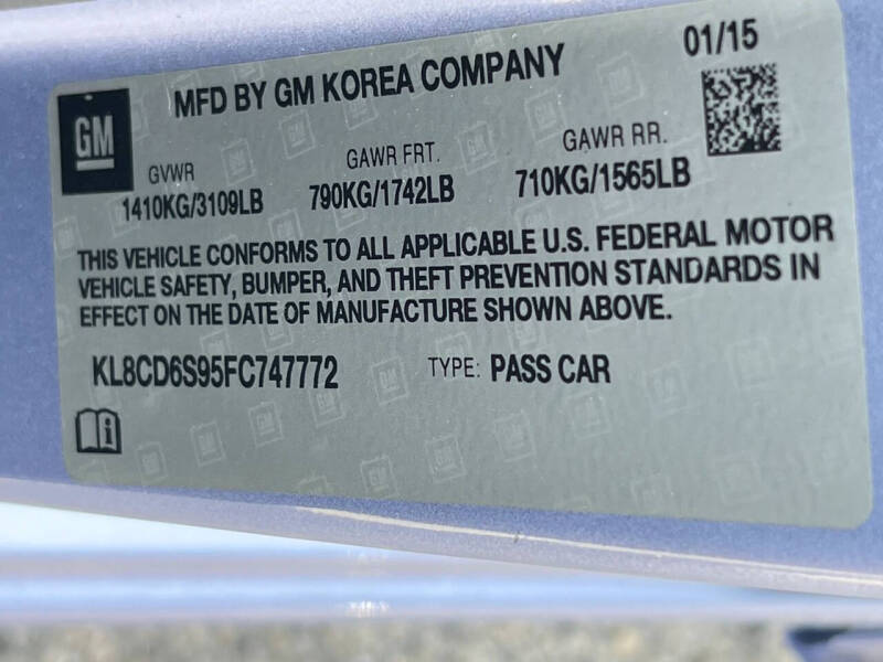 2015 Chevrolet Spark 1LT CVT