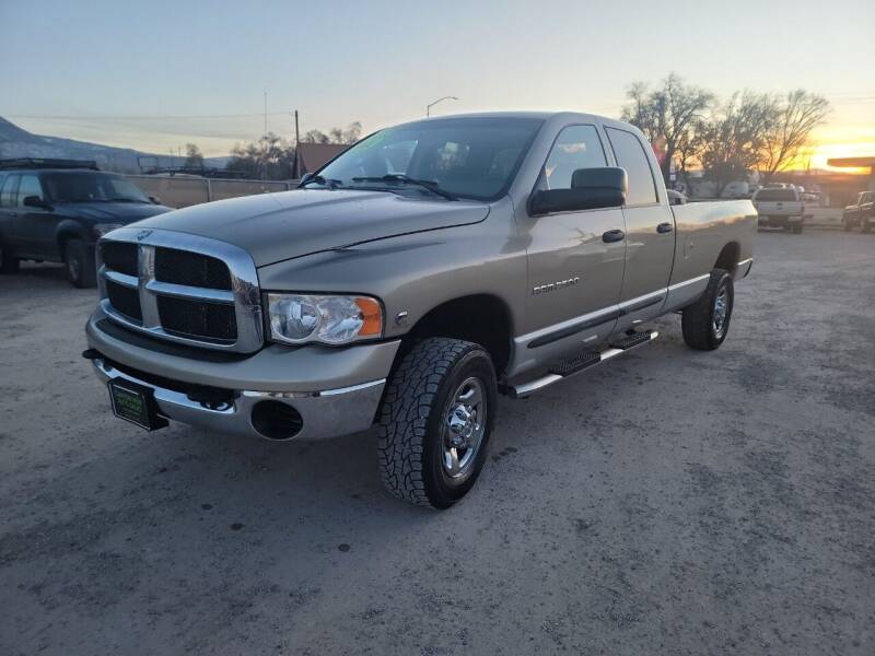 2003 Dodge Ram Pickup 2500 for sale at Canyon View Auto Sales in Cedar City UT