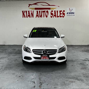 2017 Mercedes-Benz C-Class for sale at Kian Auto Sales in Sacramento CA