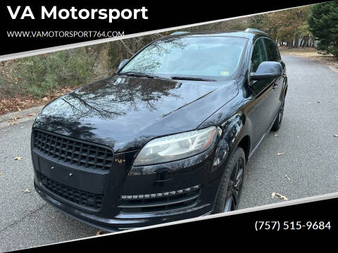 2014 Audi Q7 for sale at VA Motorsport in Chesapeake VA