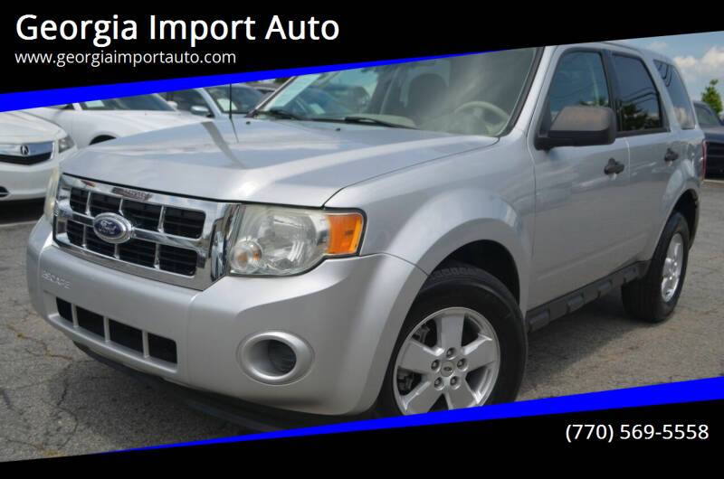 2012 Ford Escape for sale at Georgia Import Auto in Alpharetta GA