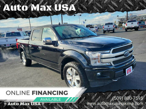 2018 Ford F-150 for sale at Auto Max USA in Yakima WA