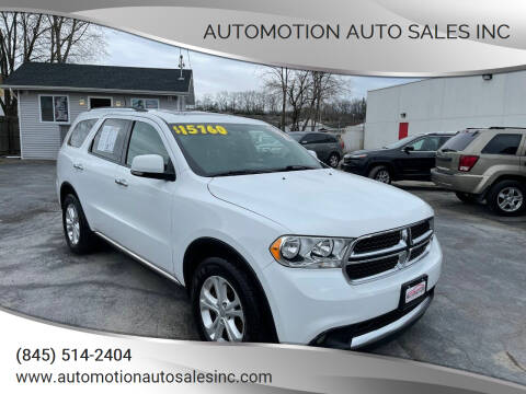 2013 Dodge Durango for sale at Automotion Auto Sales Inc in Kingston NY