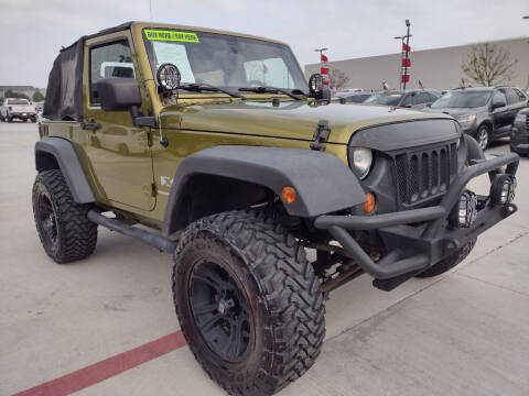 2007 Jeep Wrangler for sale at JAVY AUTO SALES in Houston TX