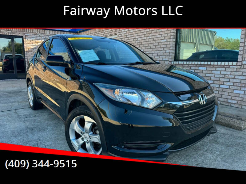 2016 Honda HR-V for sale at Fairway Motors LLC in Port Arthur TX