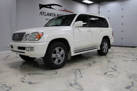 2006 Lexus LX 470 for sale at Atlanta Motorsports in Roswell GA
