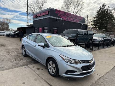 2018 Chevrolet Cruze for sale at Great Lakes Auto House in Midlothian IL