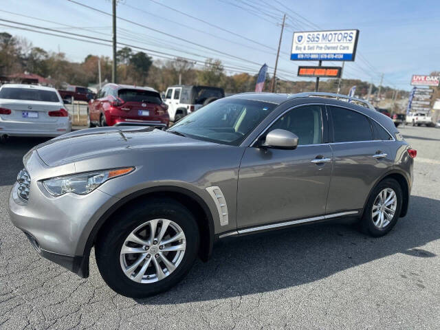 2010 INFINITI FX35 for sale at S & S Motors in Marietta, GA