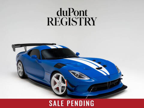 2017 Dodge Viper ACR