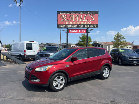2014 Ford Escape for sale at RAUL'S TRUCK & AUTO SALES, INC in Oklahoma City OK