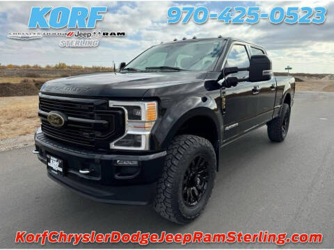 2022 Ford F-350 Super Duty for sale at Tony Peckham @ Korf Motors in Sterling CO