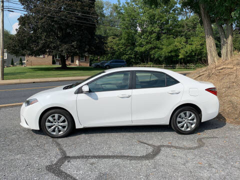 2014 Toyota Corolla for sale at GRAHAM'S AUTO SALES & SERVICE INC in Ephrata PA