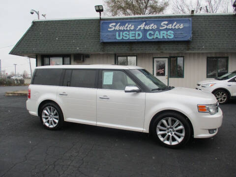 2012 Ford Flex for sale at SHULTS AUTO SALES INC. in Crystal Lake IL