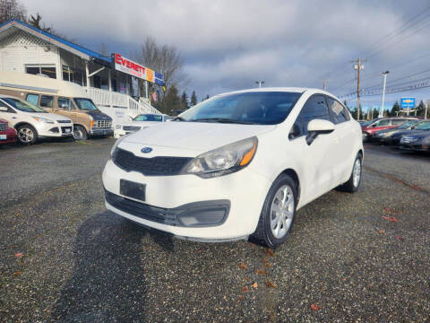 2012 Kia Rio for sale at Leavitt Auto Sales and Used Car City in Everett WA