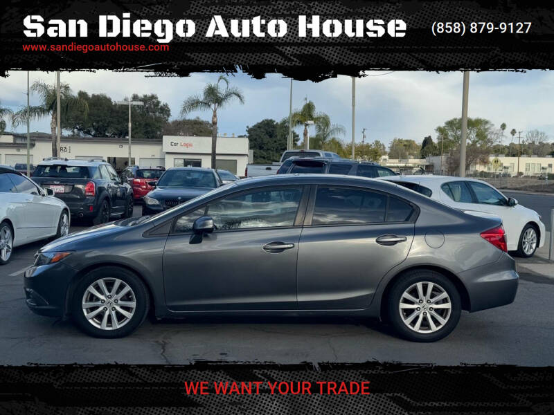 2012 Honda Civic for sale at San Diego Auto House in San Diego CA